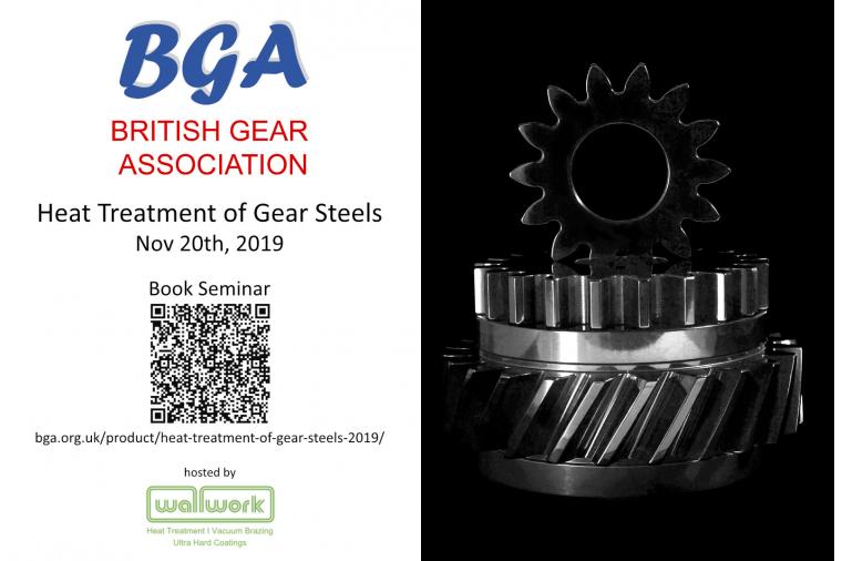 1) BGA Seminar: ‘Heat Treatment of Gear Steels’, on 20th November 2019.