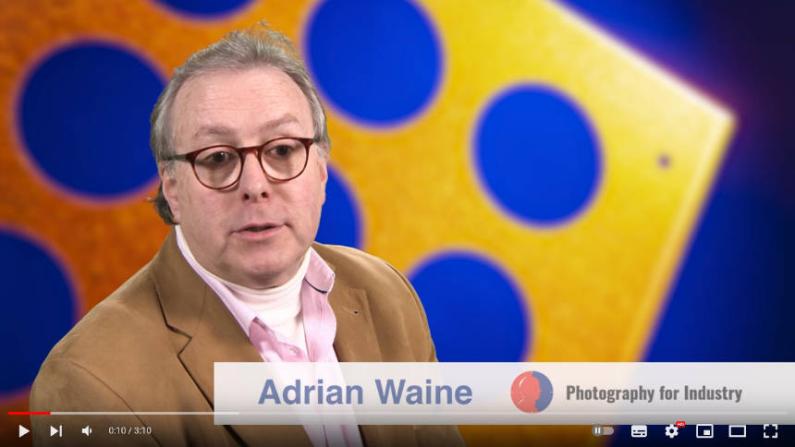 Adrian Waine video outlining the importance of industrial photography