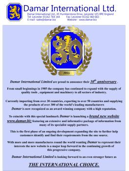 2) Damar International leaflet