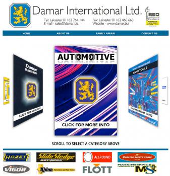 1) The new Damar International web site for hand tool buyers