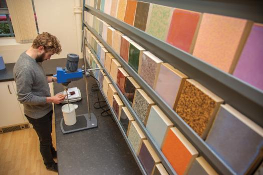 4) Modern architectural terracotta and faience is available in a full spectrum of colours together with mottles, special colour effects, painted decoration and highlights.