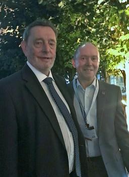 3) Steve Allen with David Blunkett