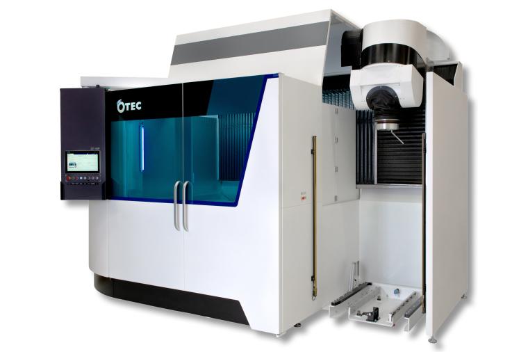 1) Otec SF-HP automates large part precision surface finishing