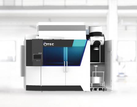 2) New OTEC stream finishing machine SF-HP for large parts