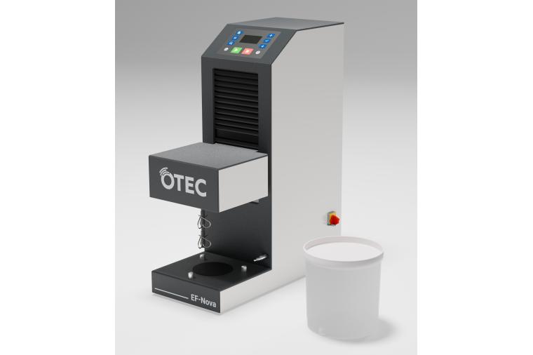 1) The new EF Nova from OTEC is a small, compact and innovative table-top electro-finishing system. 
