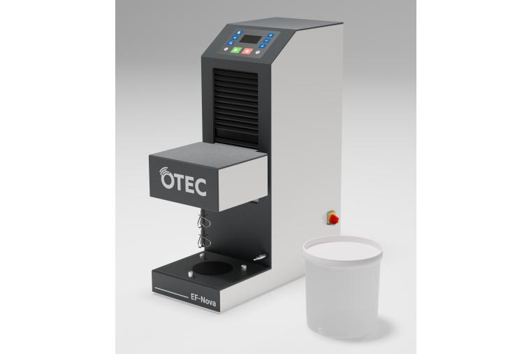 1) The new EF Nova from OTEC is a small, compact and innovative table-top electro-finishing system. 