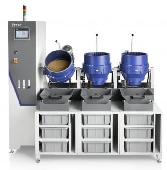 2) New Otec CF can store up to 1000 surface finishing programmes with full back-up
