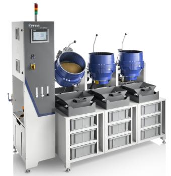 4) OTEC CF disc finishing machine. Visit stand 19-16 at MACH.