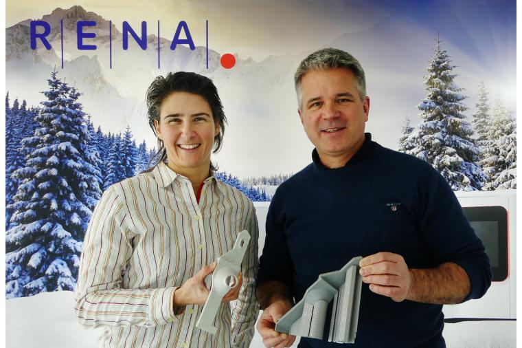 Martina Halmdienst and Ulf Spitzer - strong management team at RENA Technologies