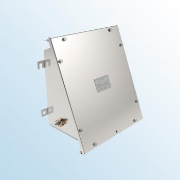1) Hawke's new EA (Easy Access) range of enclosures for harsh and hazardous environments features a new sloping design