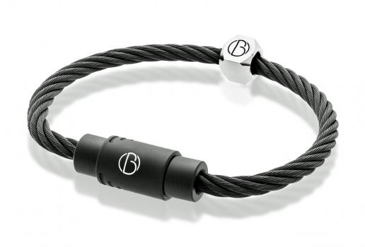 4) Wallwork PVD coating used to produce Matt Black - Bailey of Sheffield stainless steel bracelet