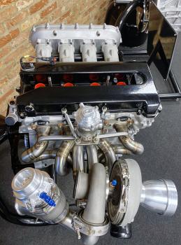 1) Ford Duratec Turbo engine developed by mountune Racing will feature on the Wallwork stand at Autosport International
