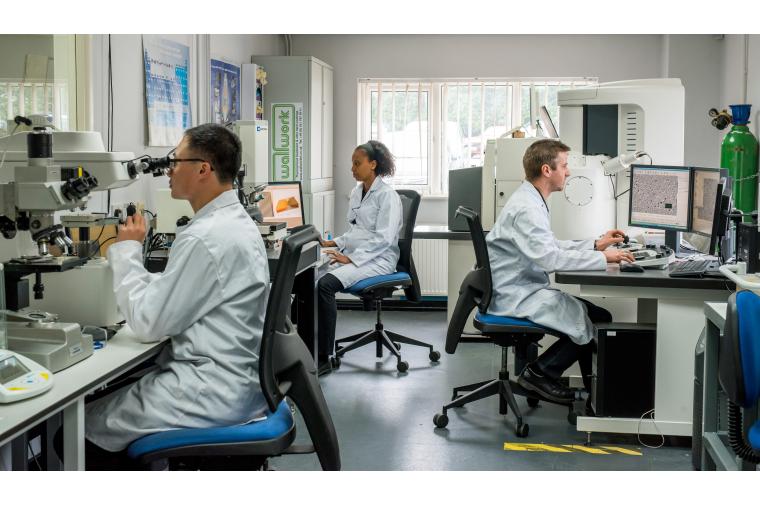 1) Wallwork Cambridge is the Group's research and development centre