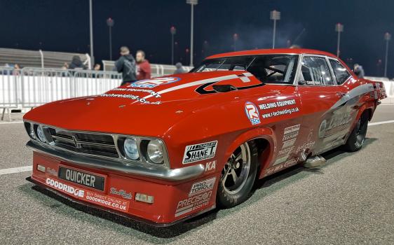 2) Red Victor3, Europe’s fastest street-legal drag racer, will remain in Bahrain for the 2017 drag racing season