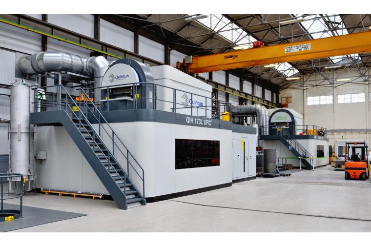 1) The second Quintus Technologies hot isostatic press at the Wallwork HIP Centre