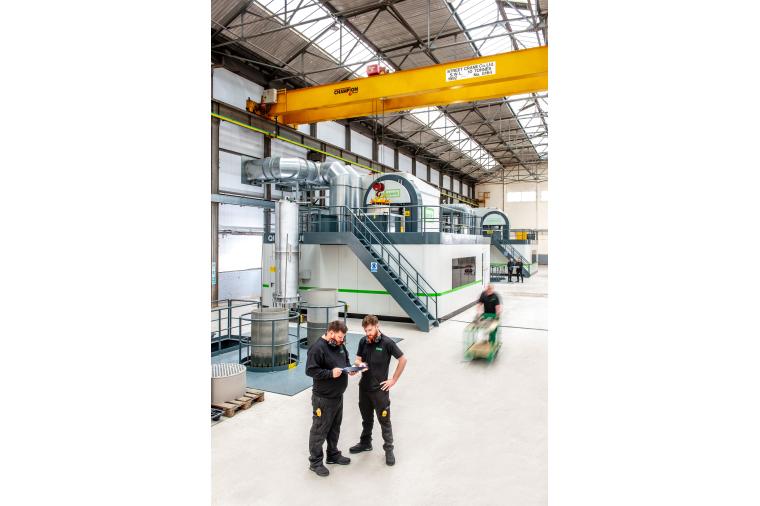 1) Doubling capacity - two Quintus hot isostatic presses are now operational at the £20 million Wallwork HIP Centre