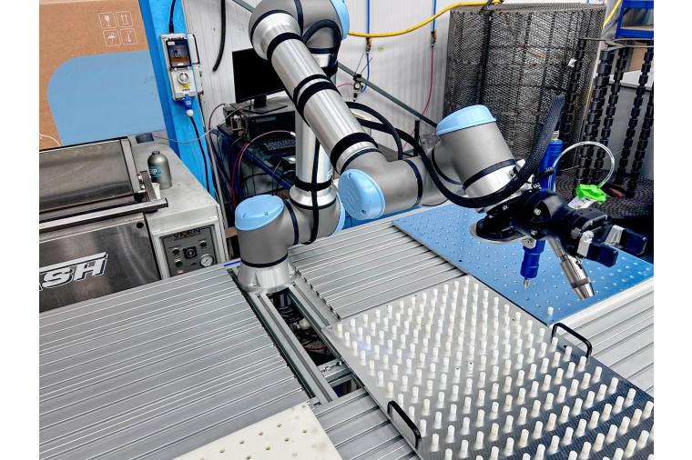 1) In a £100 thousand investment, Wallwork Group has introduced a UR Cobot to their vacuum braze line in Cambridge