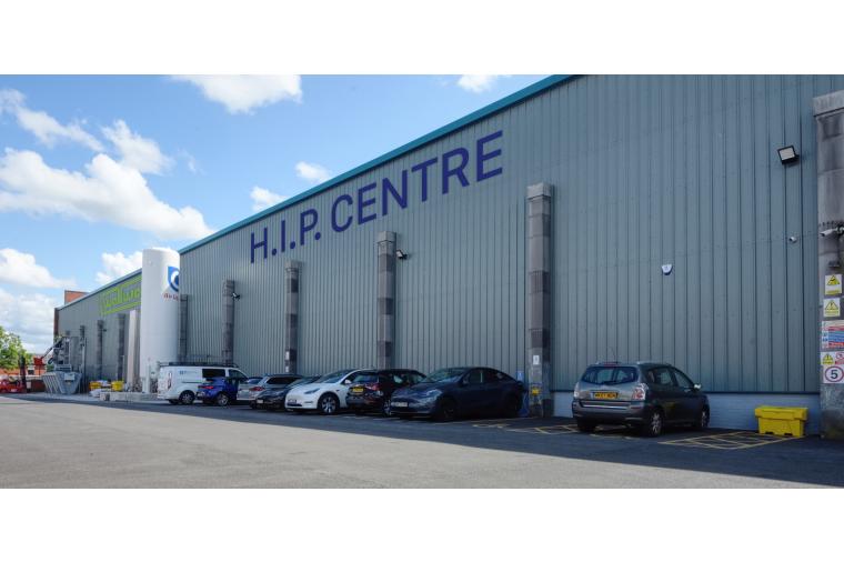 1) The new 2500 square metre Wallwork Hot Isostatic Pressing Centre in Bury, North Manchester